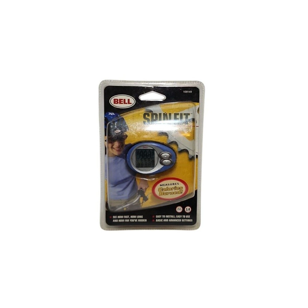 Bell SpinFit 14 Function Bike Computer Speedometer Odometer Calorie Tracker New